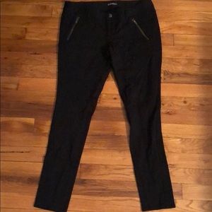 Express stretchy fabric black pants